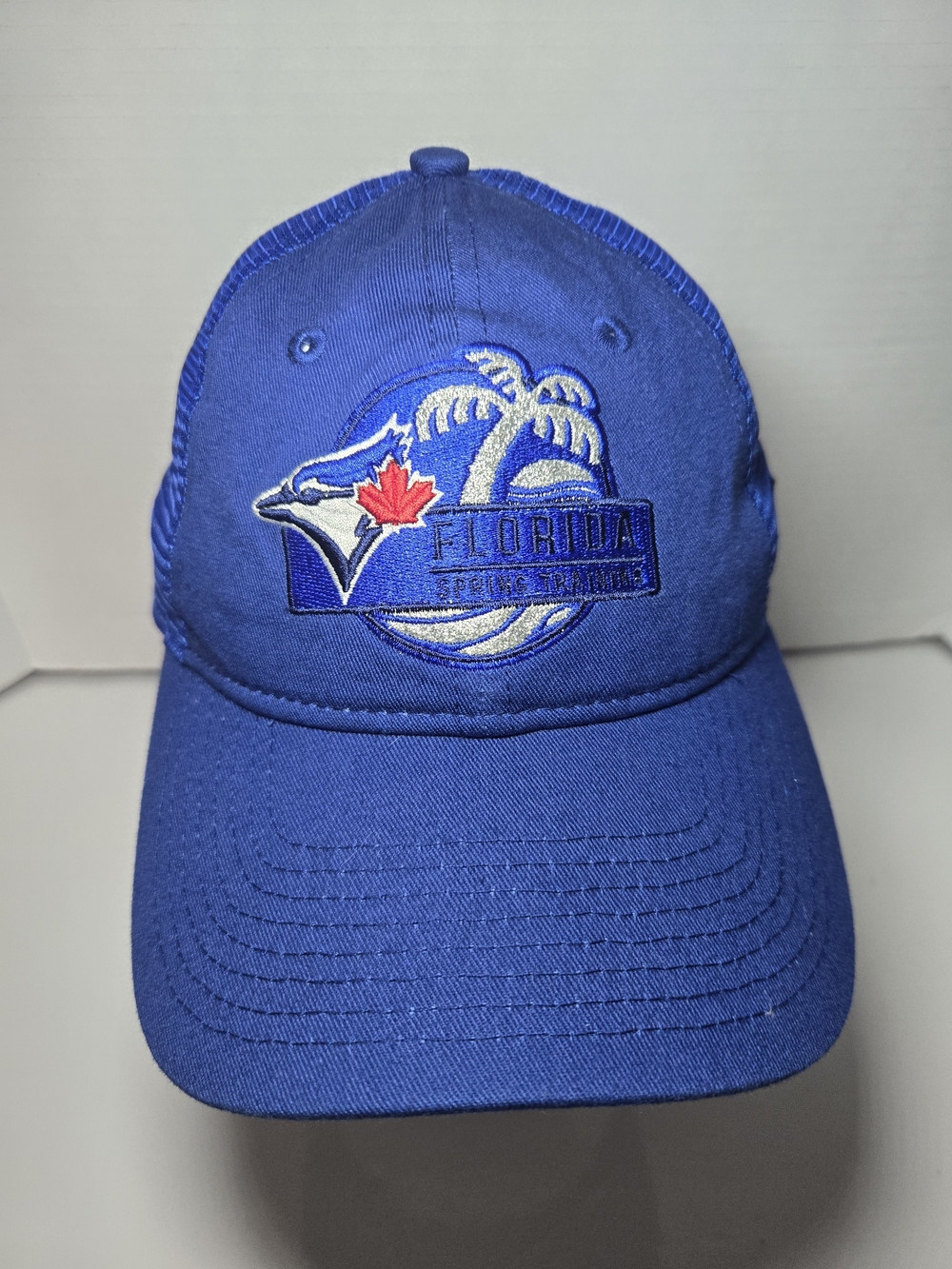 Blue Florida Spring Training Trucker Cap Wmns